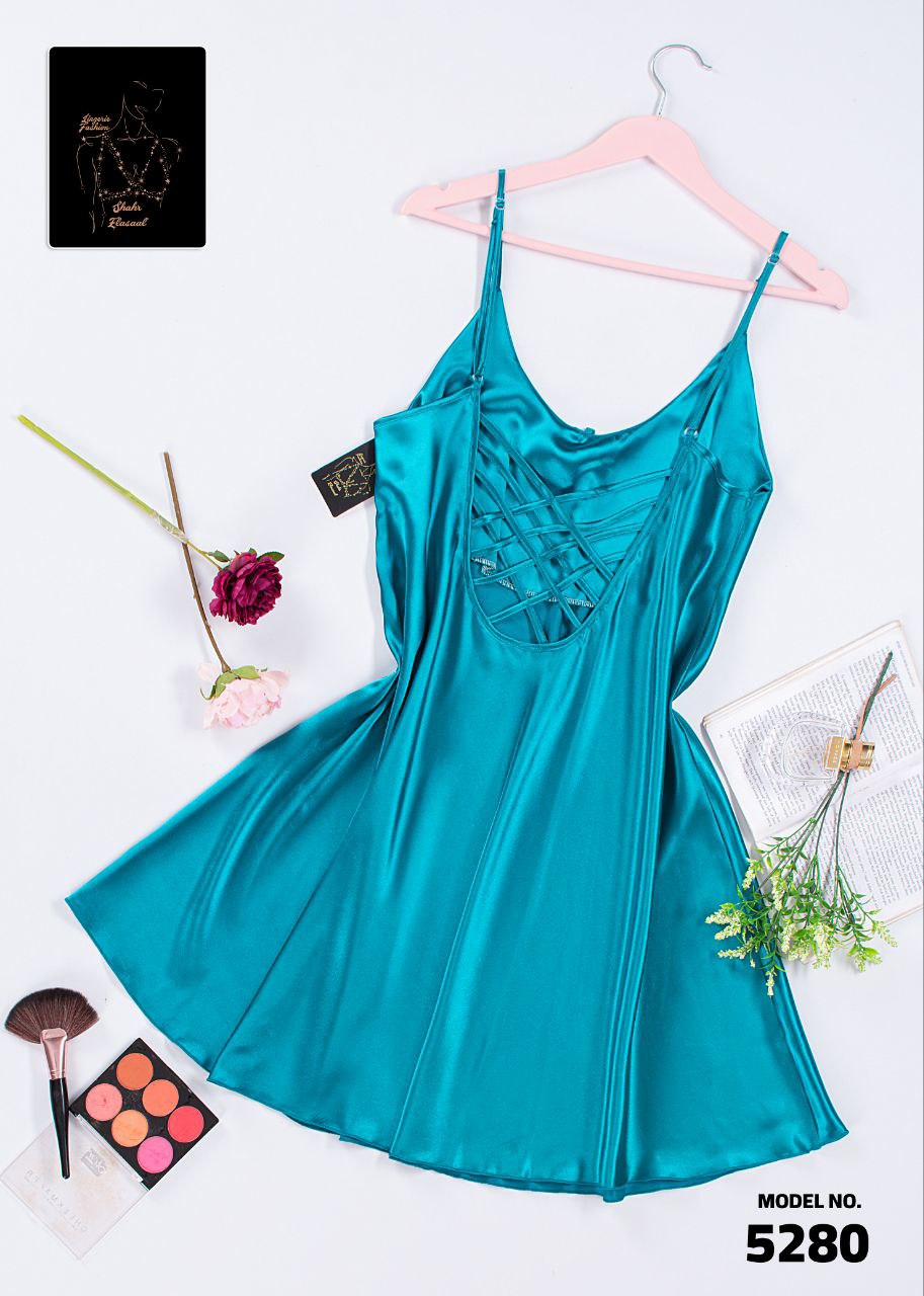 blue dress
